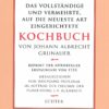 Grunauer/Protzner, Kochbuch Cover
